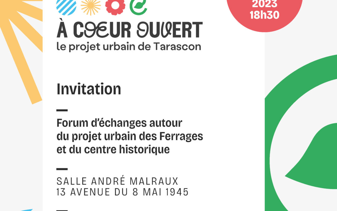 Concertation projet urbain Tarascon