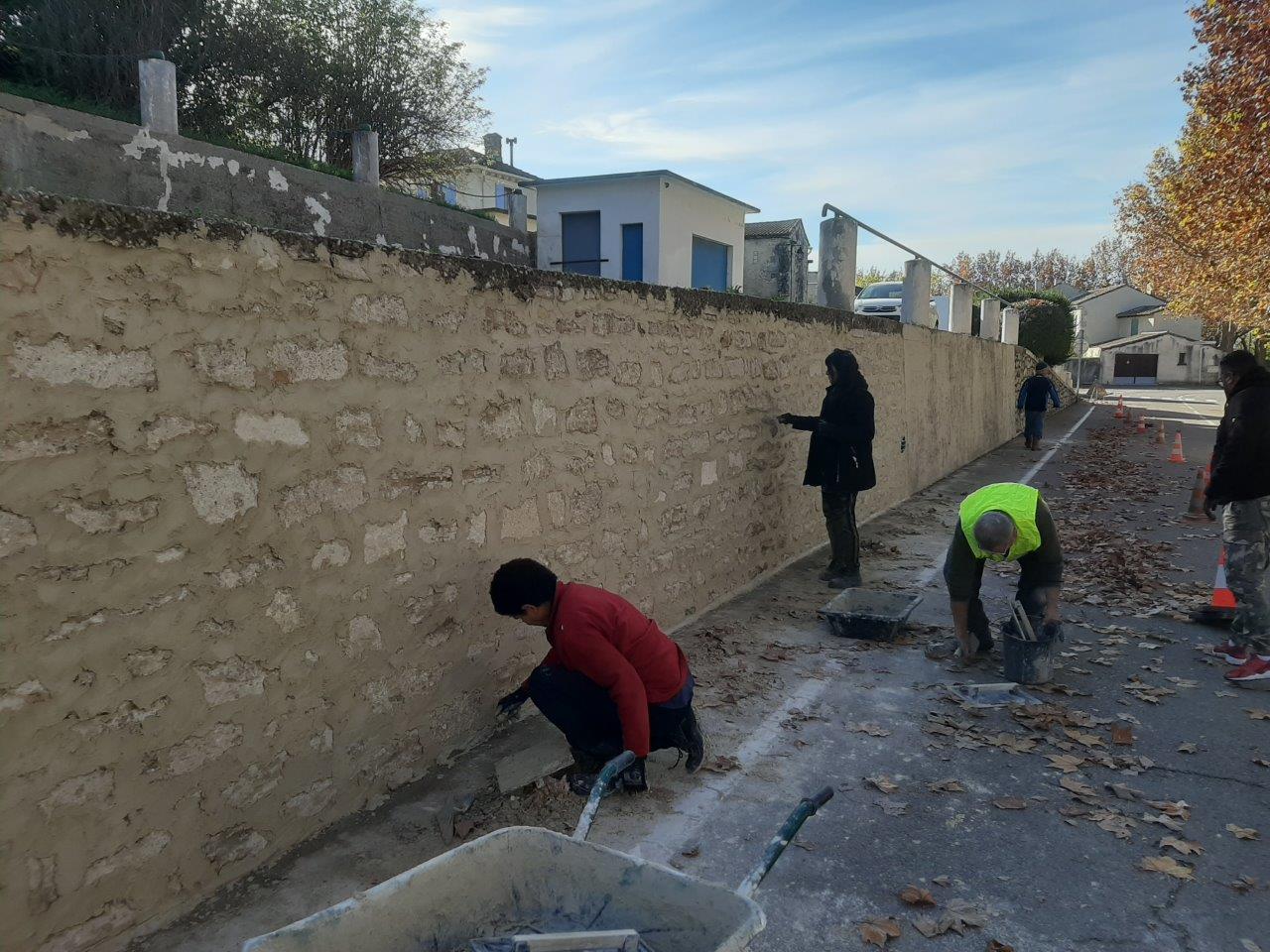 VALLABREGUES travaux de maconnerie