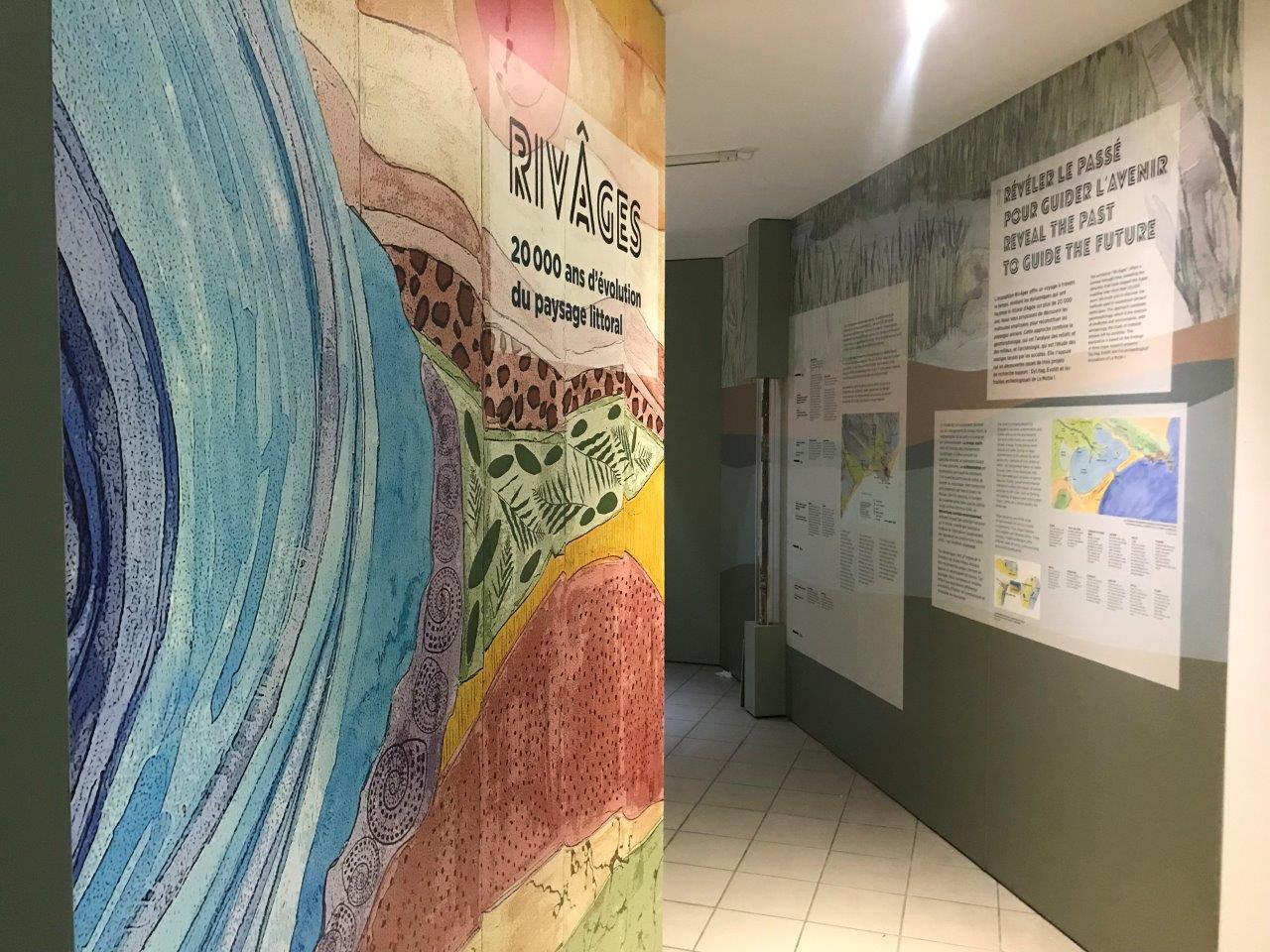 Exposition “RivÂges. 20 000 ans d’évolution du paysage littoral” au musée de l’Éphèbe